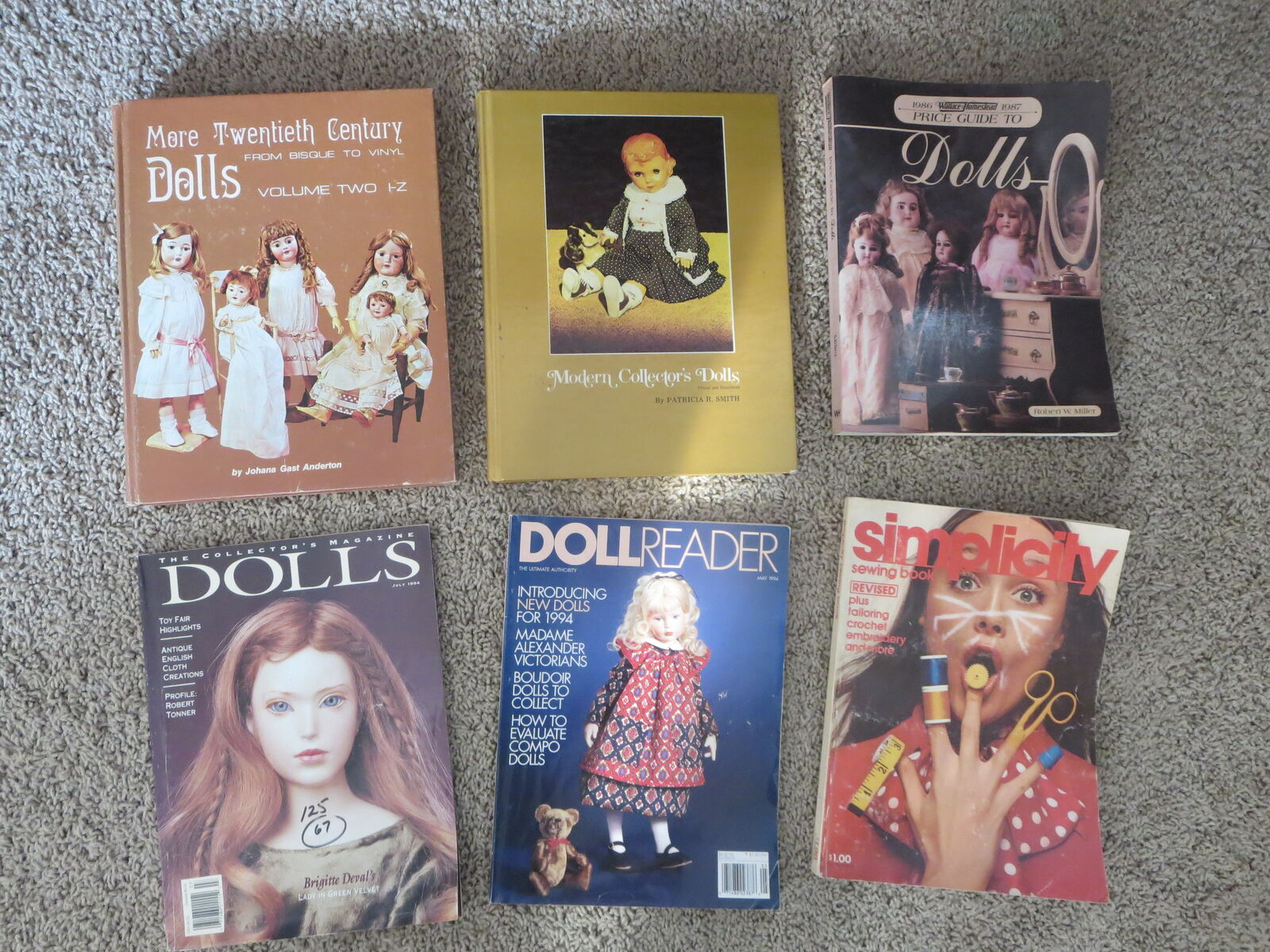Vintage Doll Books