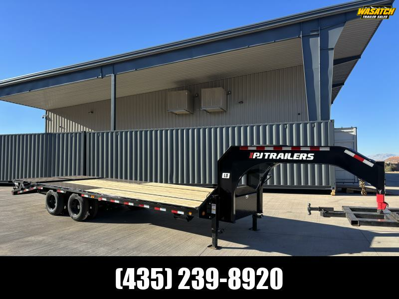 PJ Trailers 8.5X25 20K LD GN LOWPRO FLATDECK WITH DUALS Flatbed Trailer