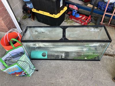 55 gallon fish tank filter and heater + miscellaneous