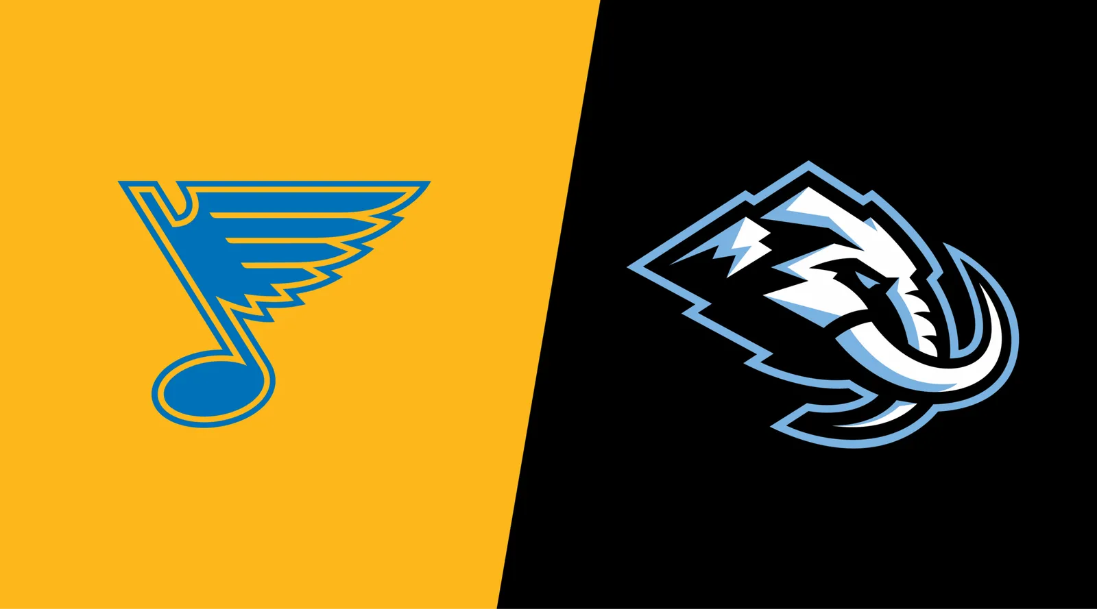 Utah Mammoth St Louis Blues ROW 1 - $300/PAIR