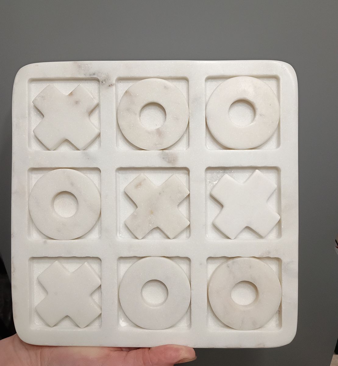 Marble Tic Tac Toe game