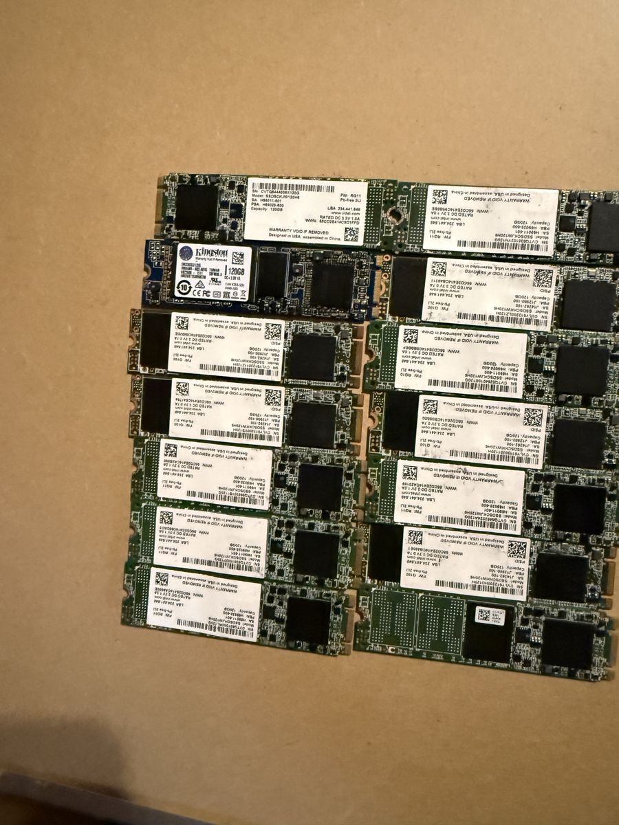 250GB, 240GB and 120GB SSD M.2 SATA Internal Solid State Drives
