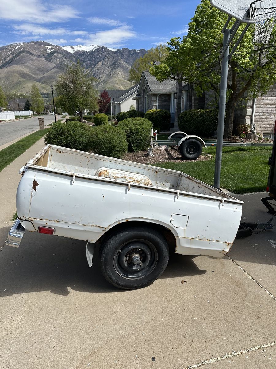 4.5x6 Single Axle Utility Trailer