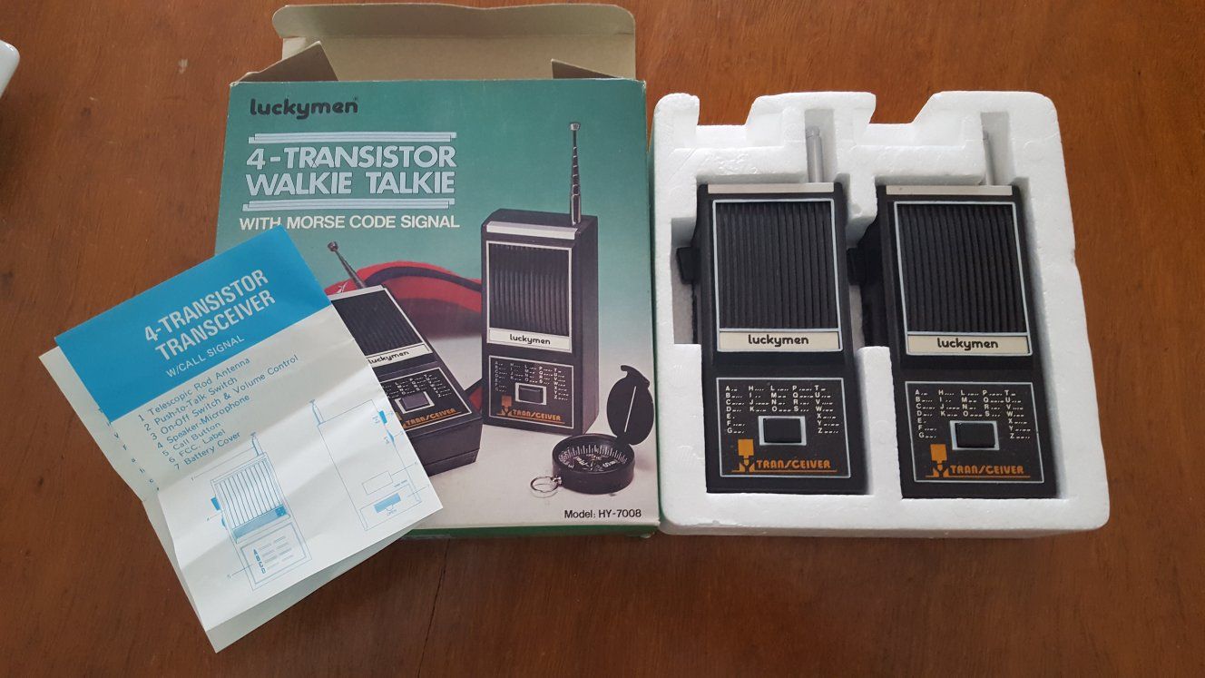 Vintage Walkie Talkies