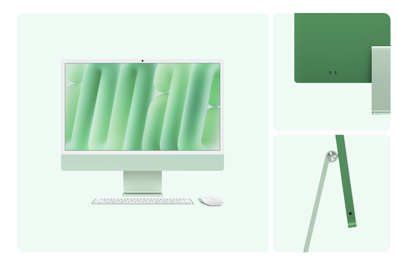 Apple iMac 24-inch All-in-One Desktop Computer - Green