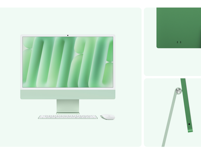 Apple iMac 24-inch All-in-One Desktop Computer - Green