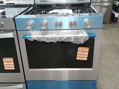 NEW KITCHENAID GAS CONVECTION SLIDE IN RANGE
