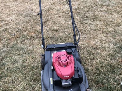 Honda HRX217 mower, $750