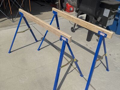 Trojan Sawhorses Tall 35 - Made in the USA