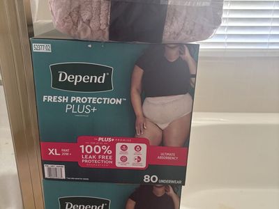 Women’s Depend pull ups - XL & XXL