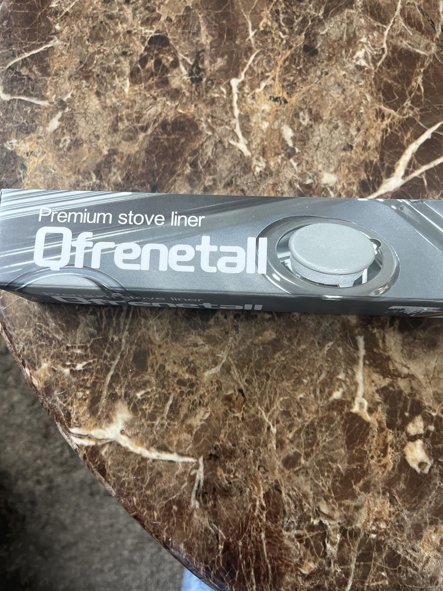 Qfrenetall Premium Stove Liner Set - Precut Stove Top & Oven Protectors