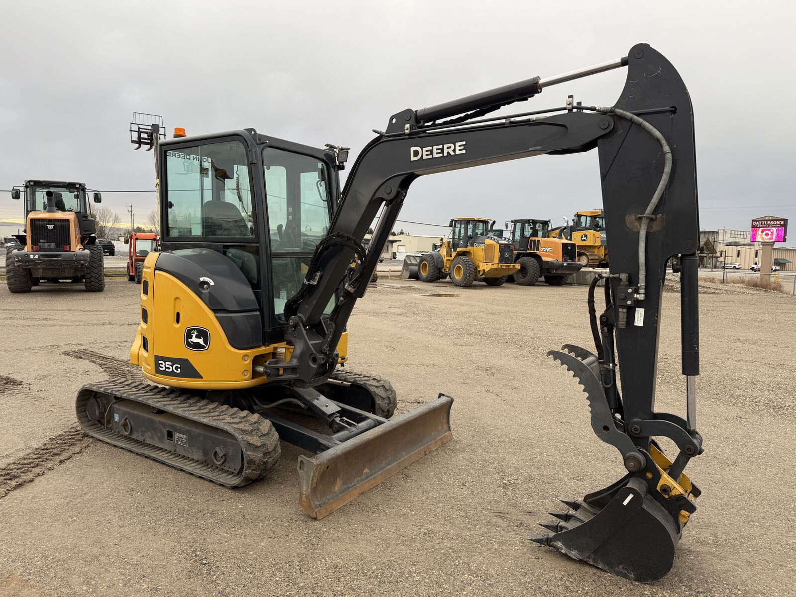 2022 John Deere 35G- stk 11395