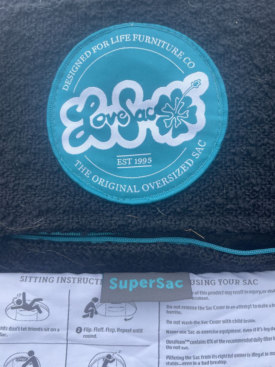 Black Lovesac Supersac