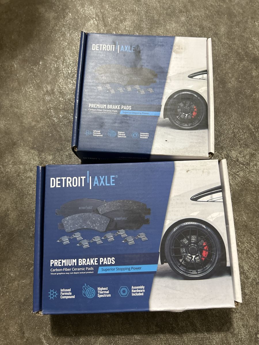 Brake pads and rotors