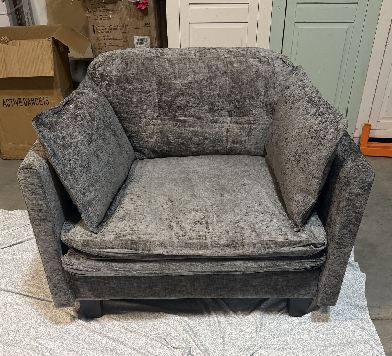 Single Grey Chair