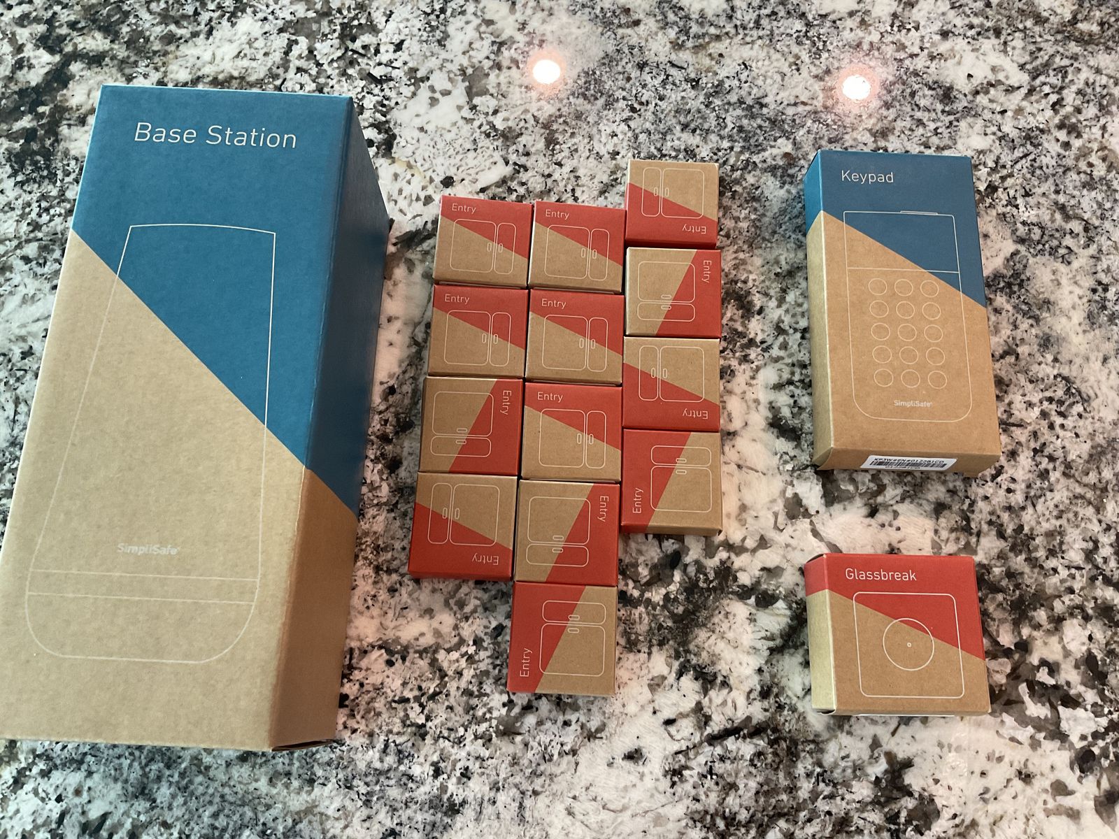 Simplisafe Home Security System-16 pcs