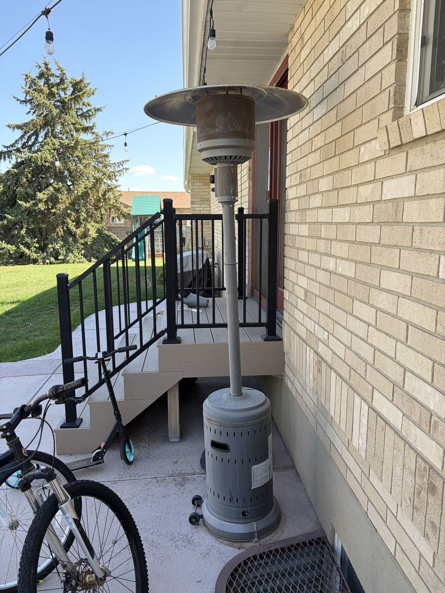 Propane patio heater