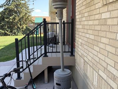 Propane patio heater
