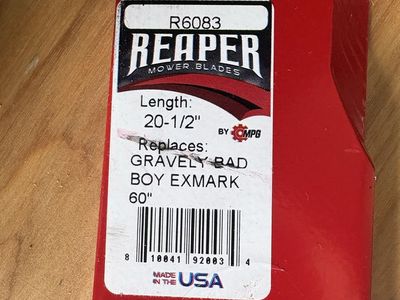 Mixed Lot of New Mower Blades