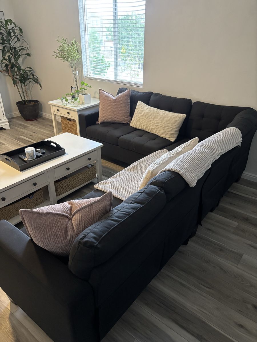 Sectional and living room set