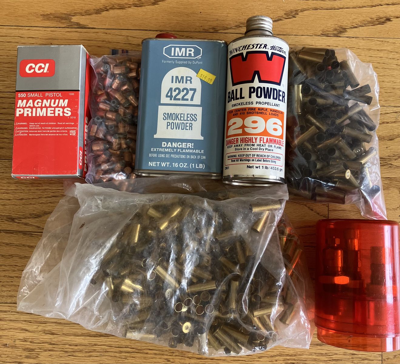.357 Reloading Supplies