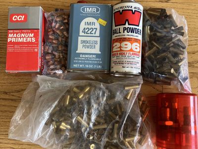 .357 Reloading Supplies