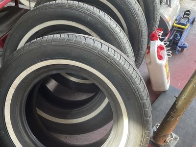215/70R15 White Walls