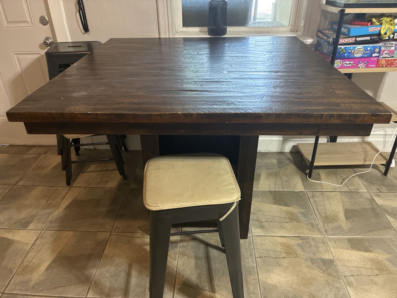 Table and chairs
