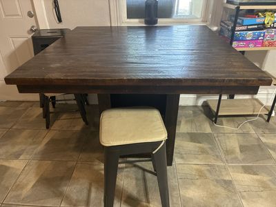 Table and chairs