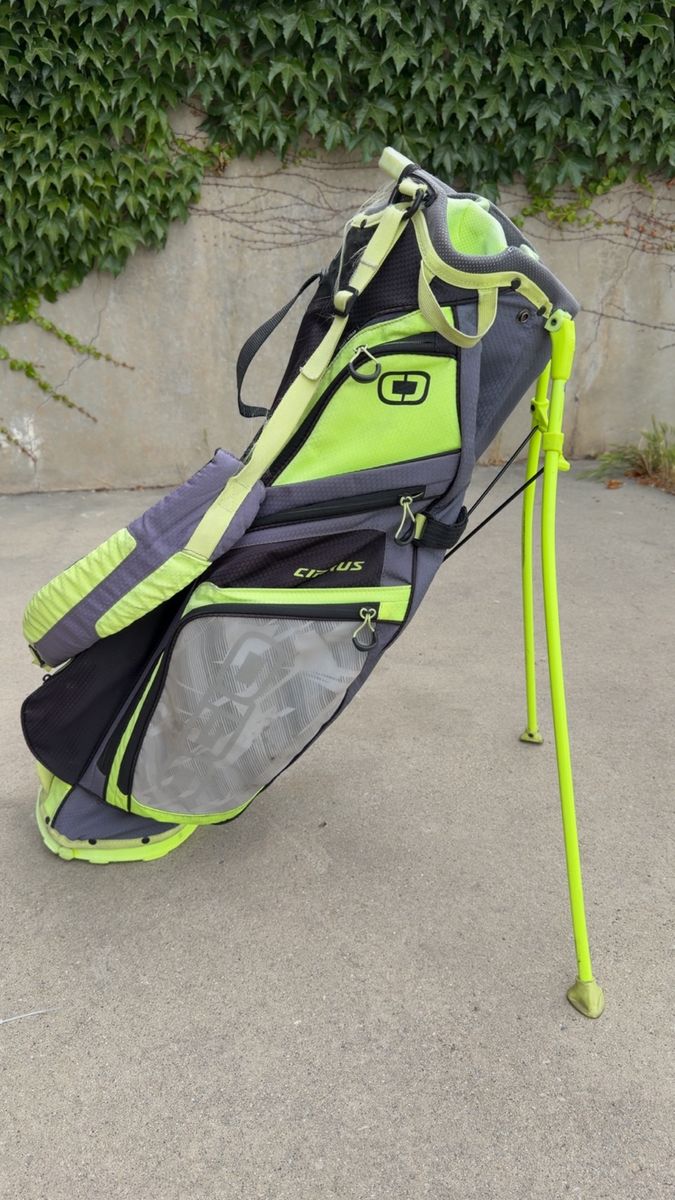 OGIO CITRUS ‍🟩 NEON GOLF BAG WITH STAND