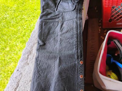 Leather chaps