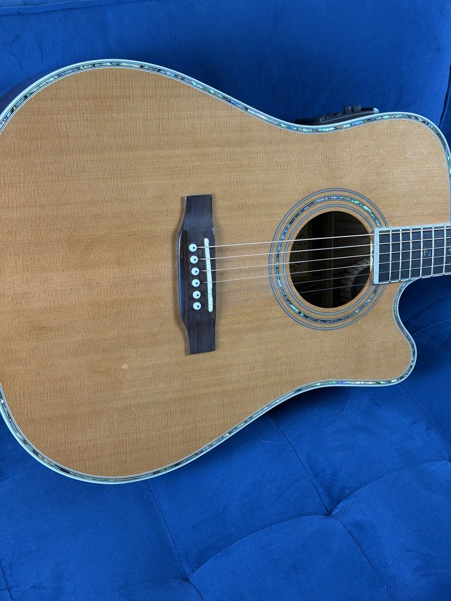 2021 Zager ZAD80CE Aura Pro Series Acoustic Guitar
