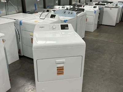 NEW WHIRLPOOL 7 C FT GAS DRYER IN WHITE