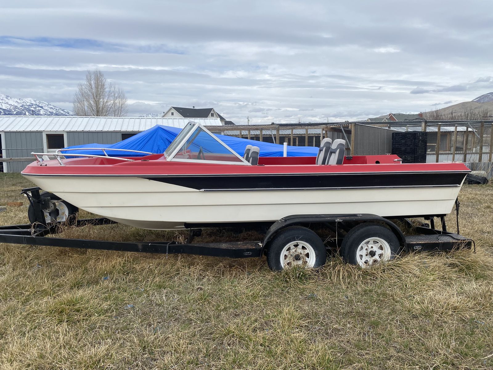 18' 1973 Glassmaster Tri Hull B0at