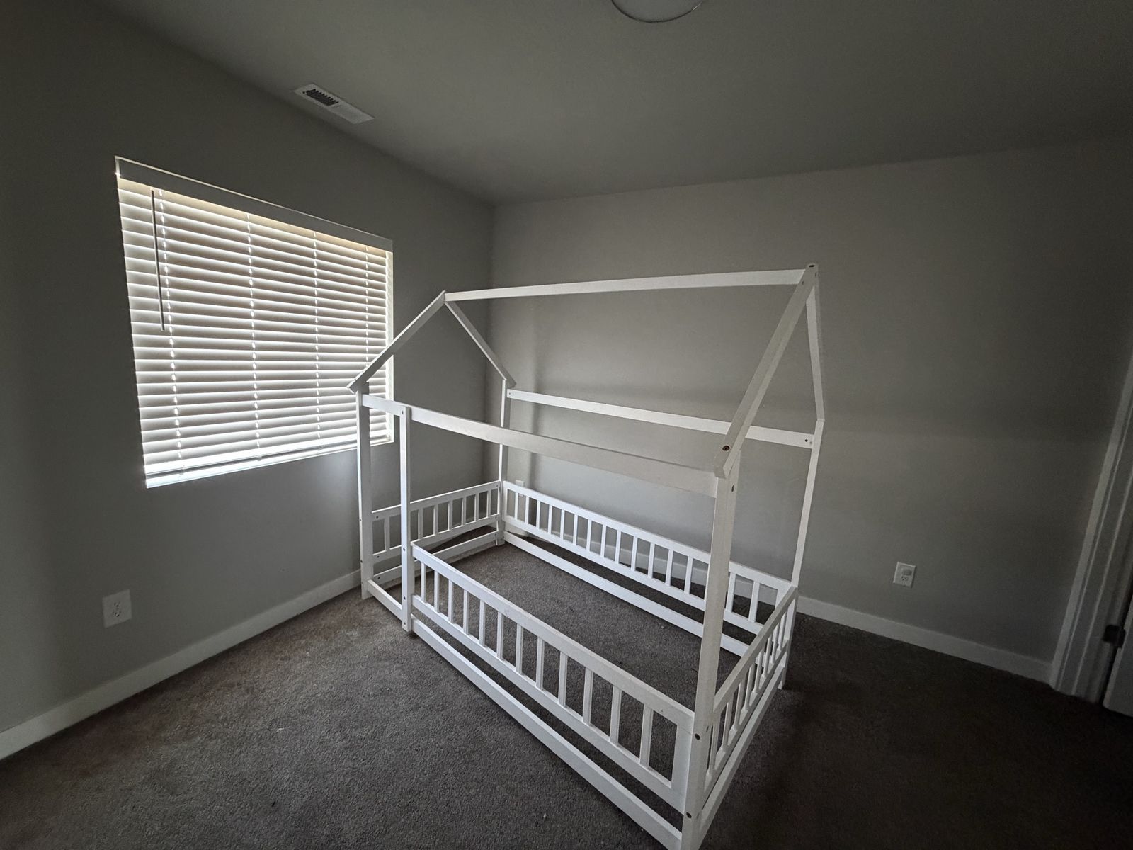 House shaped bed frame