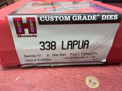 Hornady 338 Lapua Dies