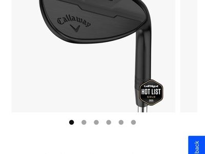 Callaway Opus Black Shadow Wedge - 54/14w - Spin Gen Technology - Dynamic Gold Shaft