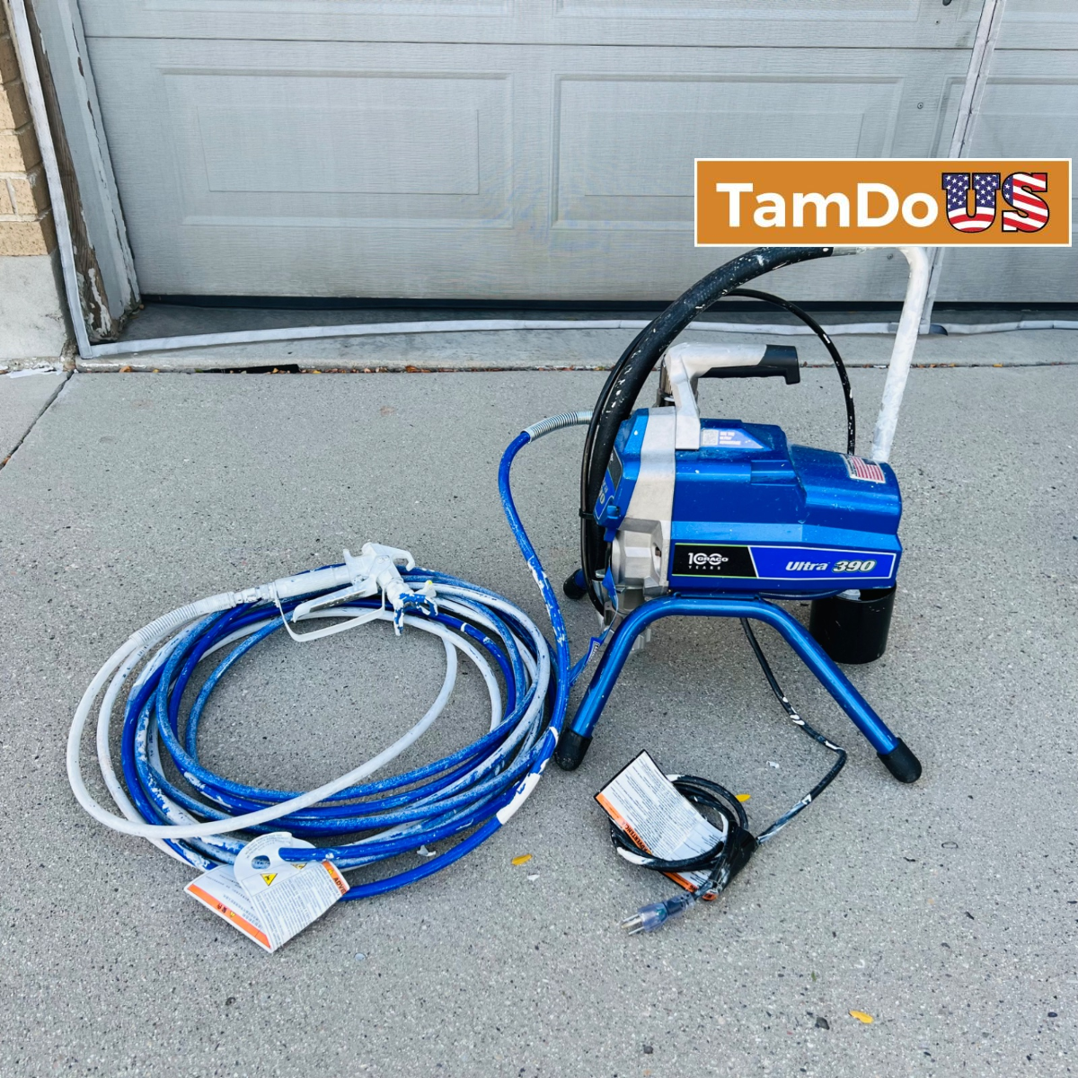 Graco Ultra 390 Electric Airless Paint Sprayer Stand Mount 3300 PSI Model 25F501