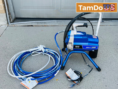 Graco Ultra 390 Electric Airless Paint Sprayer Stand Mount 3300 PSI Model 25F501