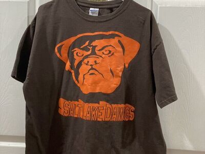 Salt Lake Dawgs Cleveland Browns T Shirt XL