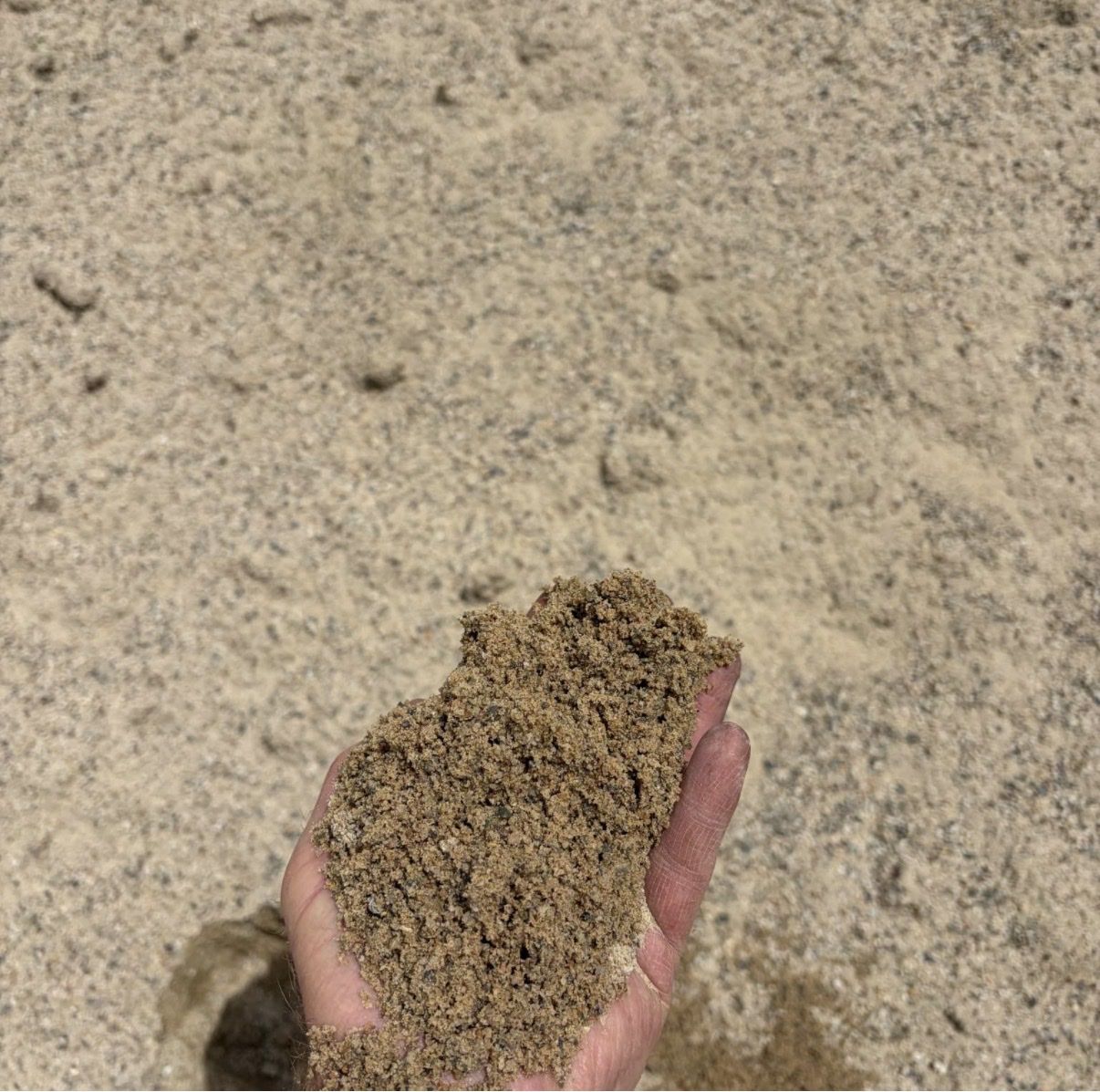 2 cubit yards playground sand delivered!