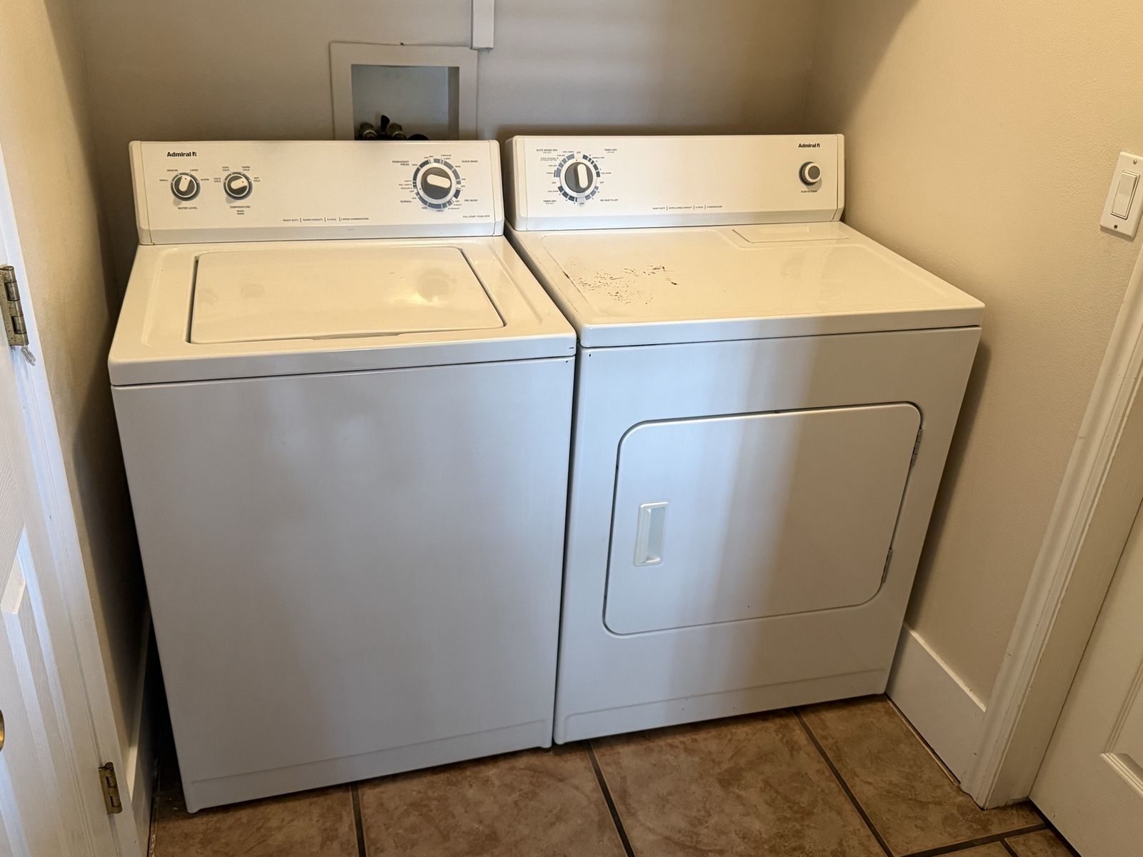 Washer and Electric Dryer Set (Moving Sale)
