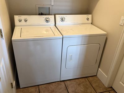 Washer and Electric Dryer Set (Moving Sale)