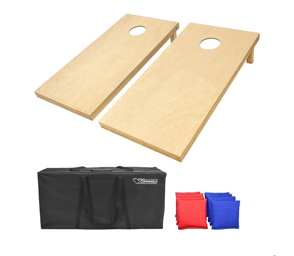 Gosports Solid Wood Premium Cornhole Set