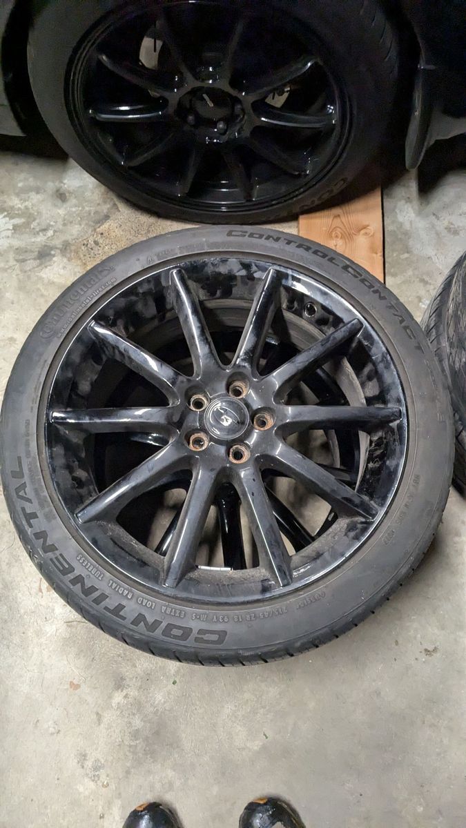 2007 Legacy Wheels and Continental Tires