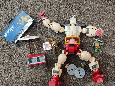 TMNT Krangs Rampage Mega Blocks