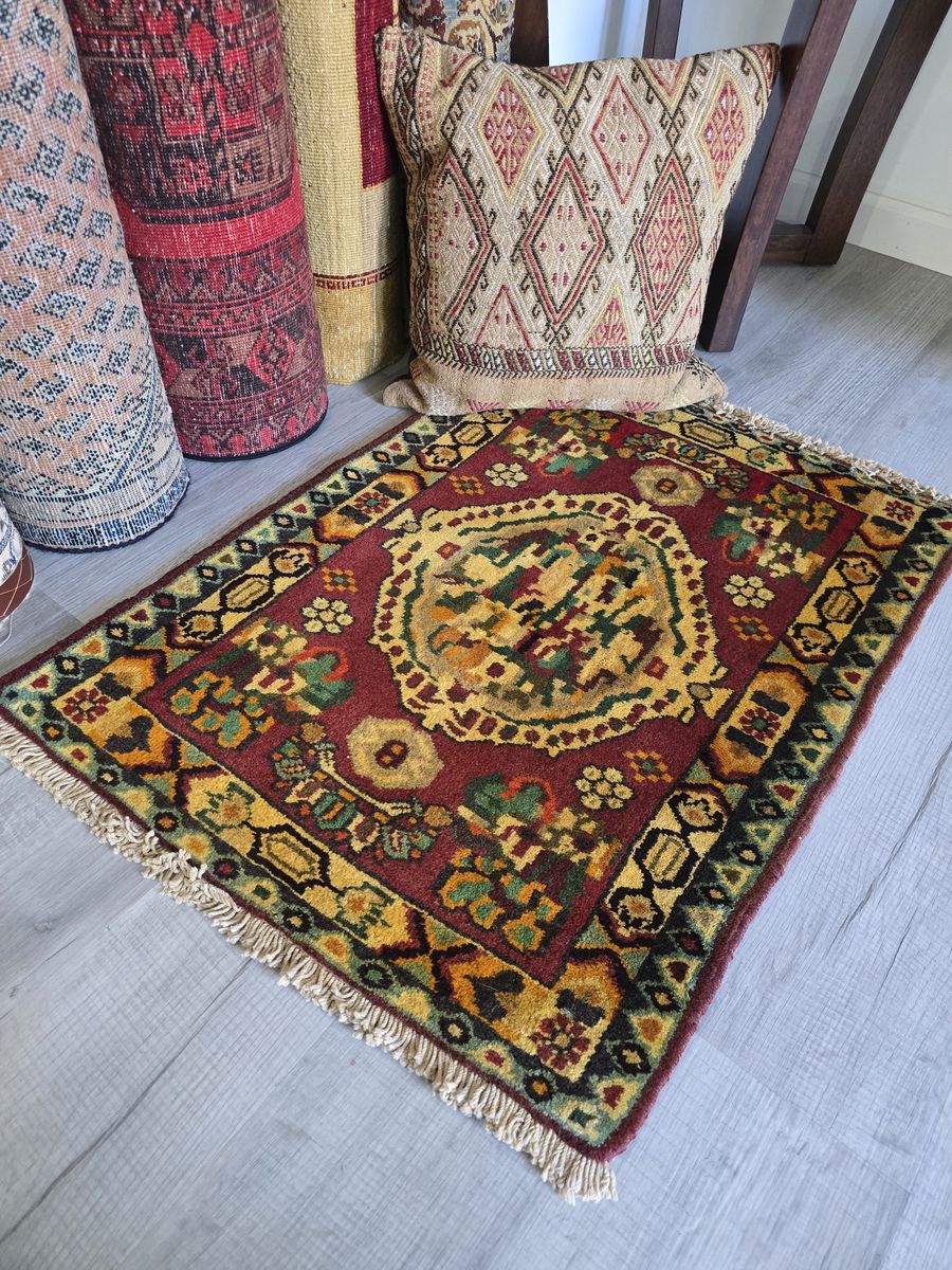Charming Handmade Wool Rug