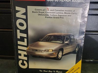 Chilton General Motors 1988-96 Repair Manual - Lumina, Grand Prix, Cutlass Supreme, Regal