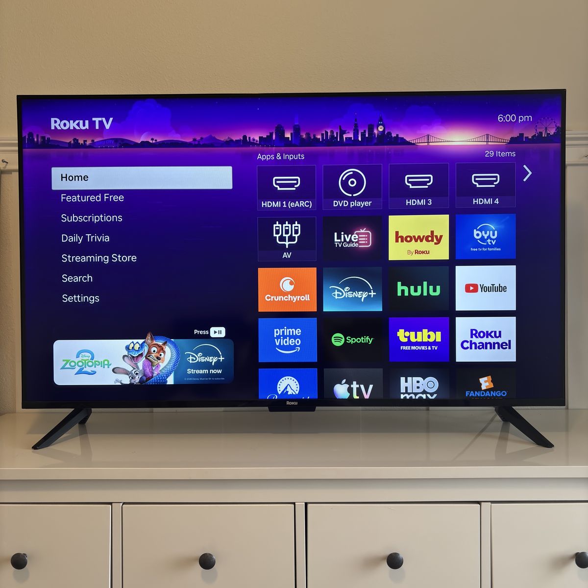 55” Roku Select Series 4K Smart TV