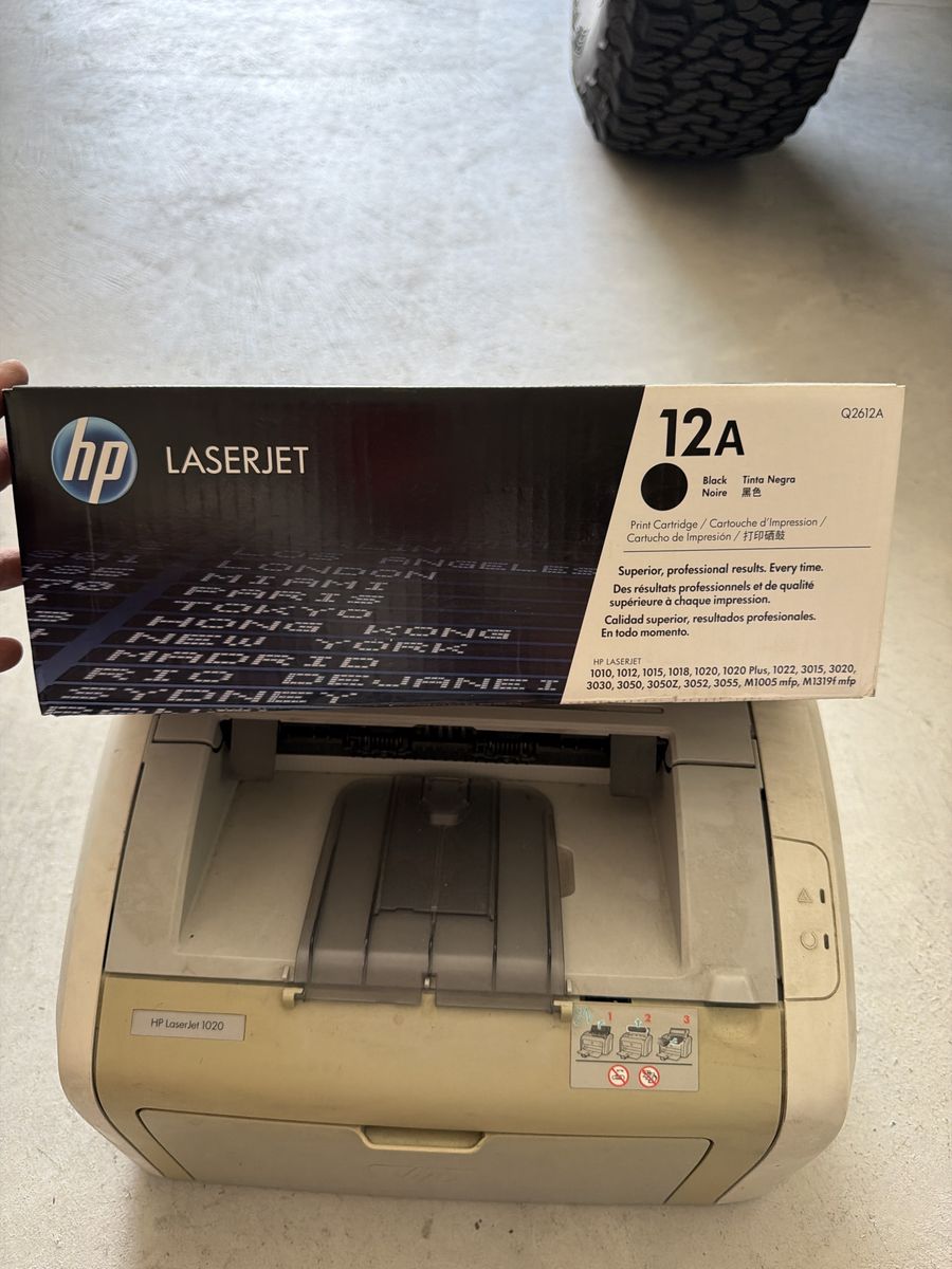 Laser Printer and unopened Toner cartridge